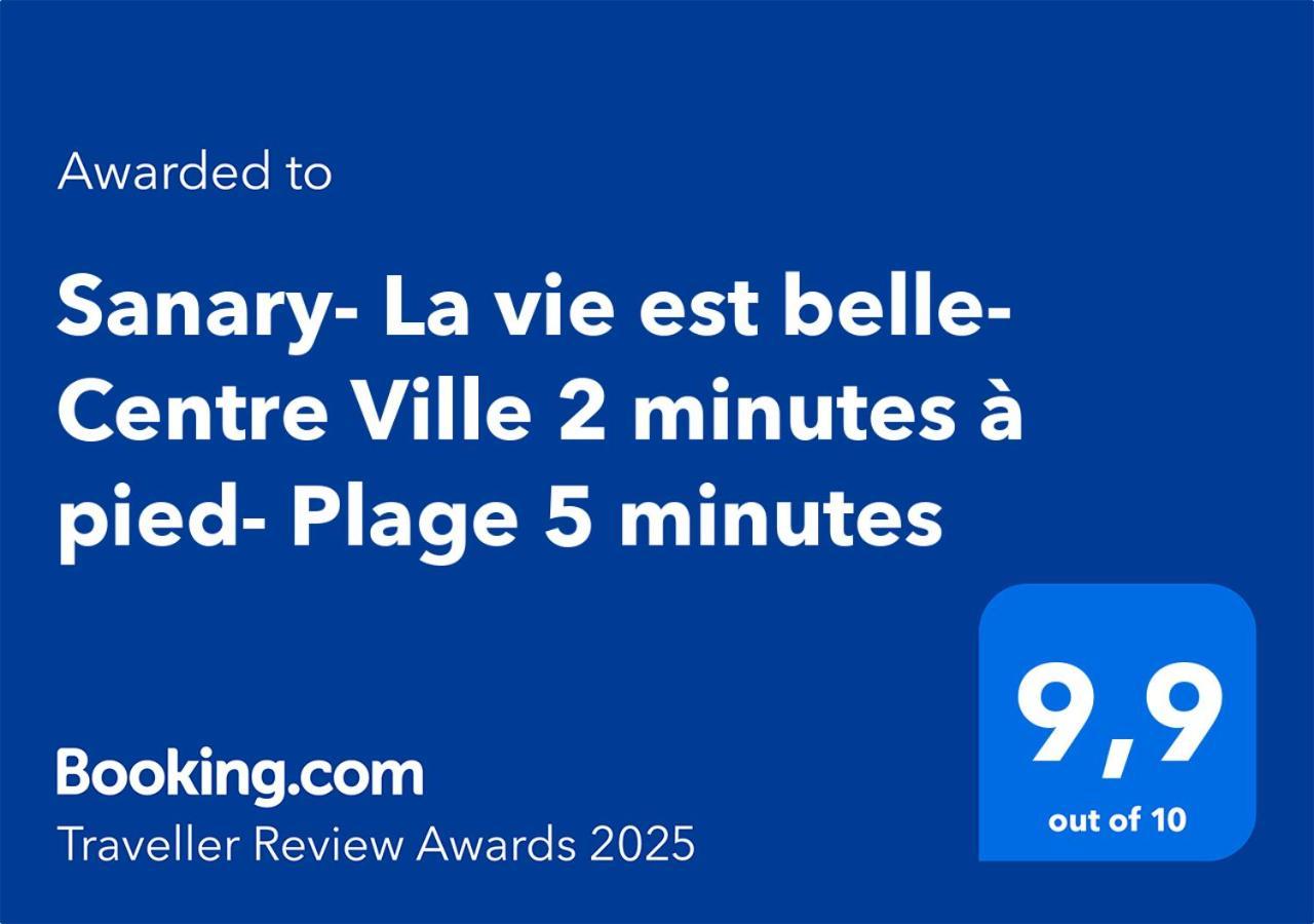 Sanary- La Vie Est Belle- Centre Ville 2 Minutes A Pied- Plage 5 Minutes Eksteriør billede